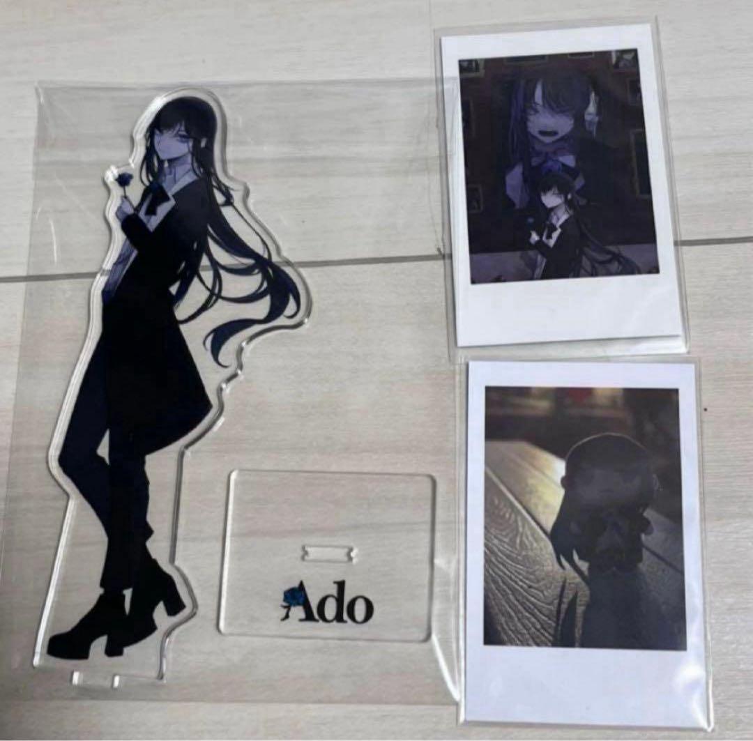 Ado 喜劇 かっこいいアクリルスタンド チェキ風トレーディングカード