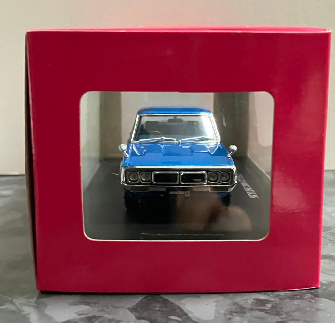 DISM 1/43 ダイキャストモデル　ケンメリスカイライン　4ドア　前期モデル