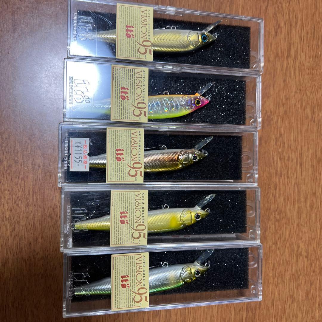 Vision 95 ミノー 5個セット