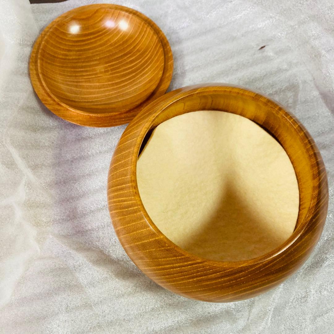 囲碁 欅 碁笥　特大