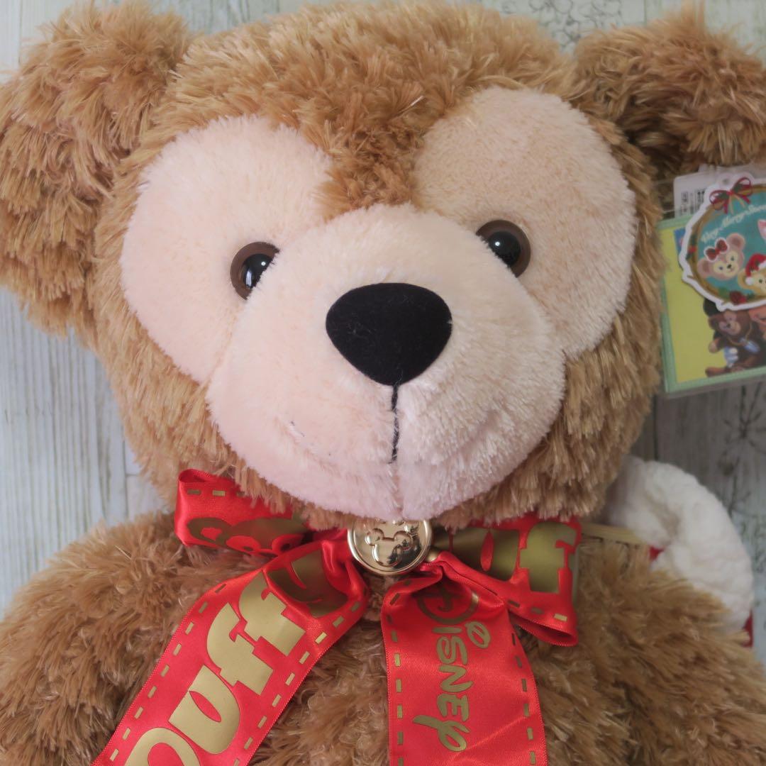 【厳選】タグ付き　クリスマス限定品　ダッフィー　ぬいぐるみＭ　東京ディズニーシー