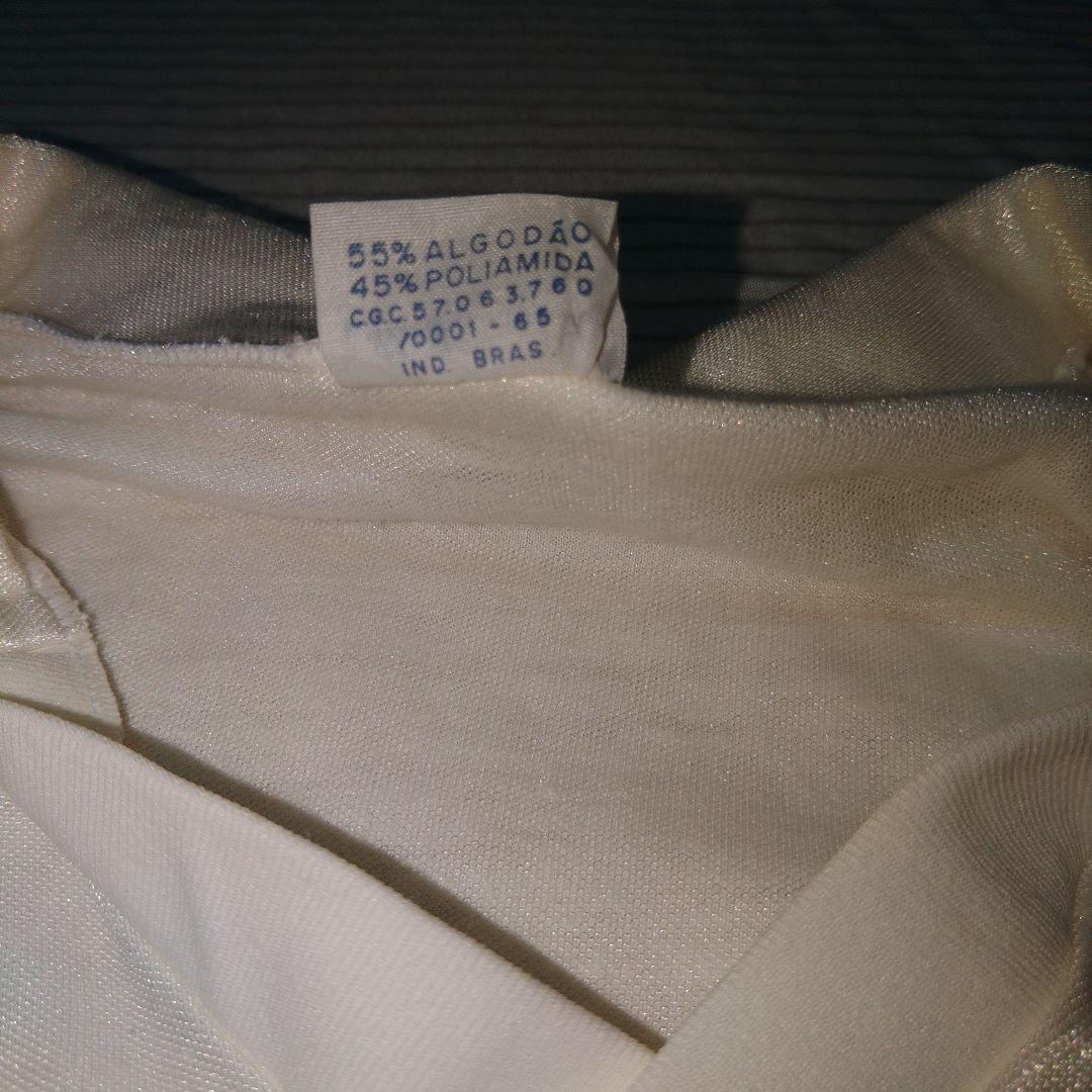 1986年来日 ブラジルサンパウロ州選抜チームのシャツ＆パンツ　ホワイト