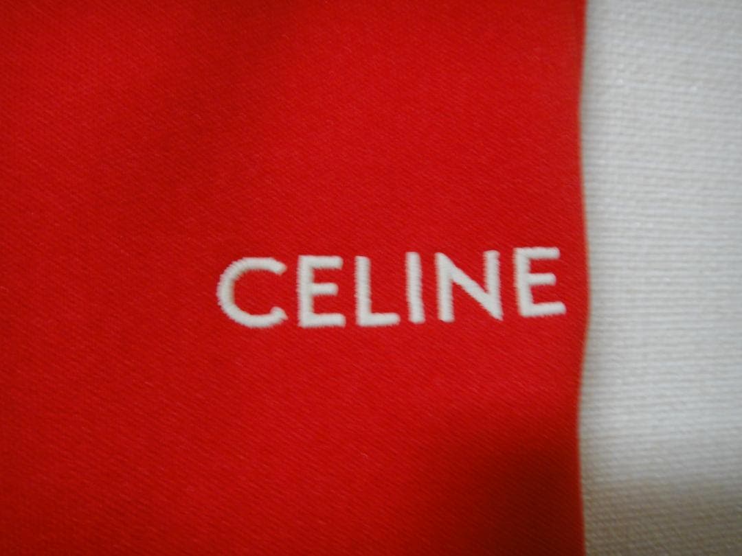 新品 CELINE セリーヌ レッド ジャージ ジョガー スウェットパンツ