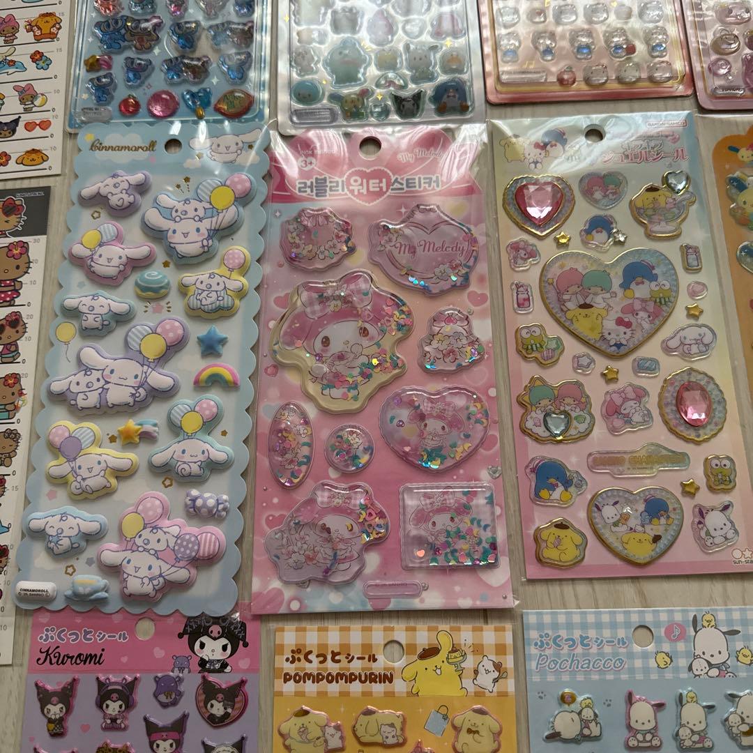 うるちゅるPOPSEAL ボンボンドロップ　サンリオ　たまごっち　ちいかわ