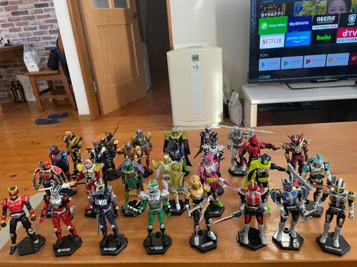 平成、令和仮面ライダー装動