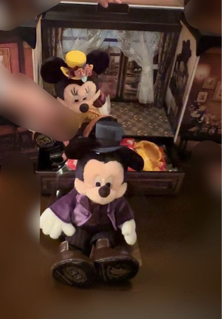 【新品未開封】クラブ33 ディズニー40周年 ミッキー＆ミニー　ぬいぐるみ