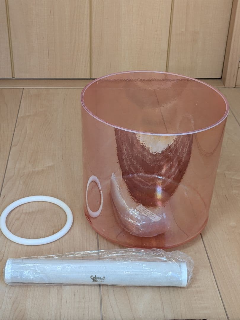 クリスタルボウル8モルガナイトパラジウムＤ+10ケース付