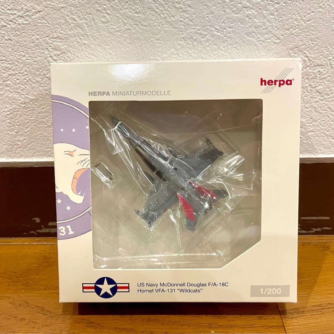 【未使用品】HERPA 1/200 F/A-18 HORNET WILDCATS