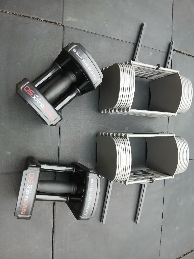 ② POWER BLOCK SP50パワーブロック ダンベル23kg × 1個