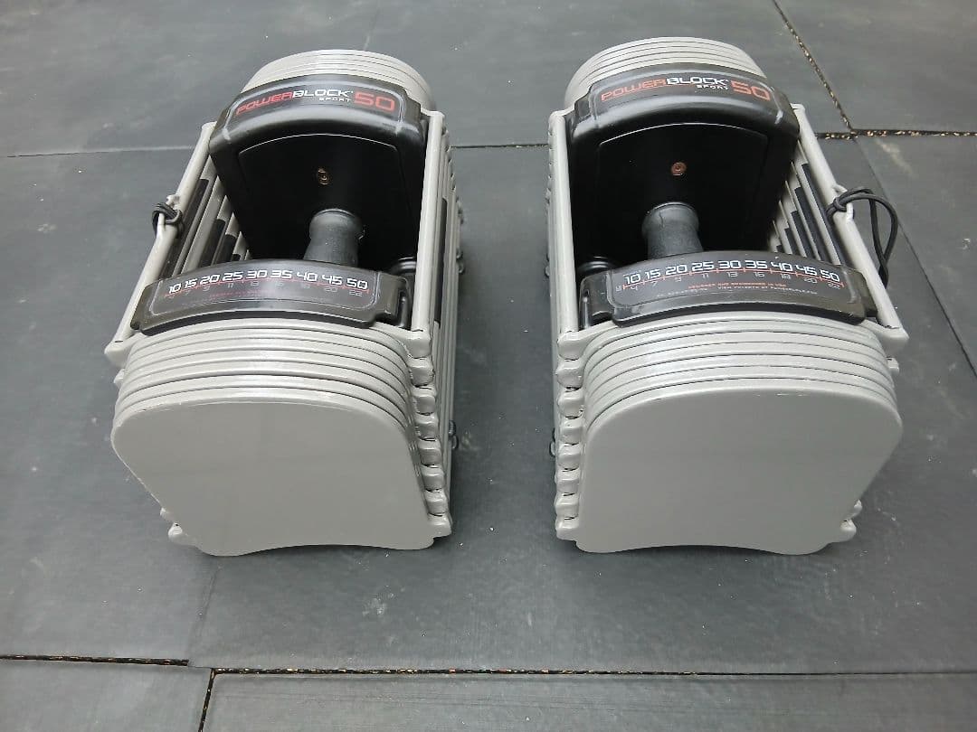 ② POWER BLOCK SP50パワーブロック ダンベル23kg × 1個