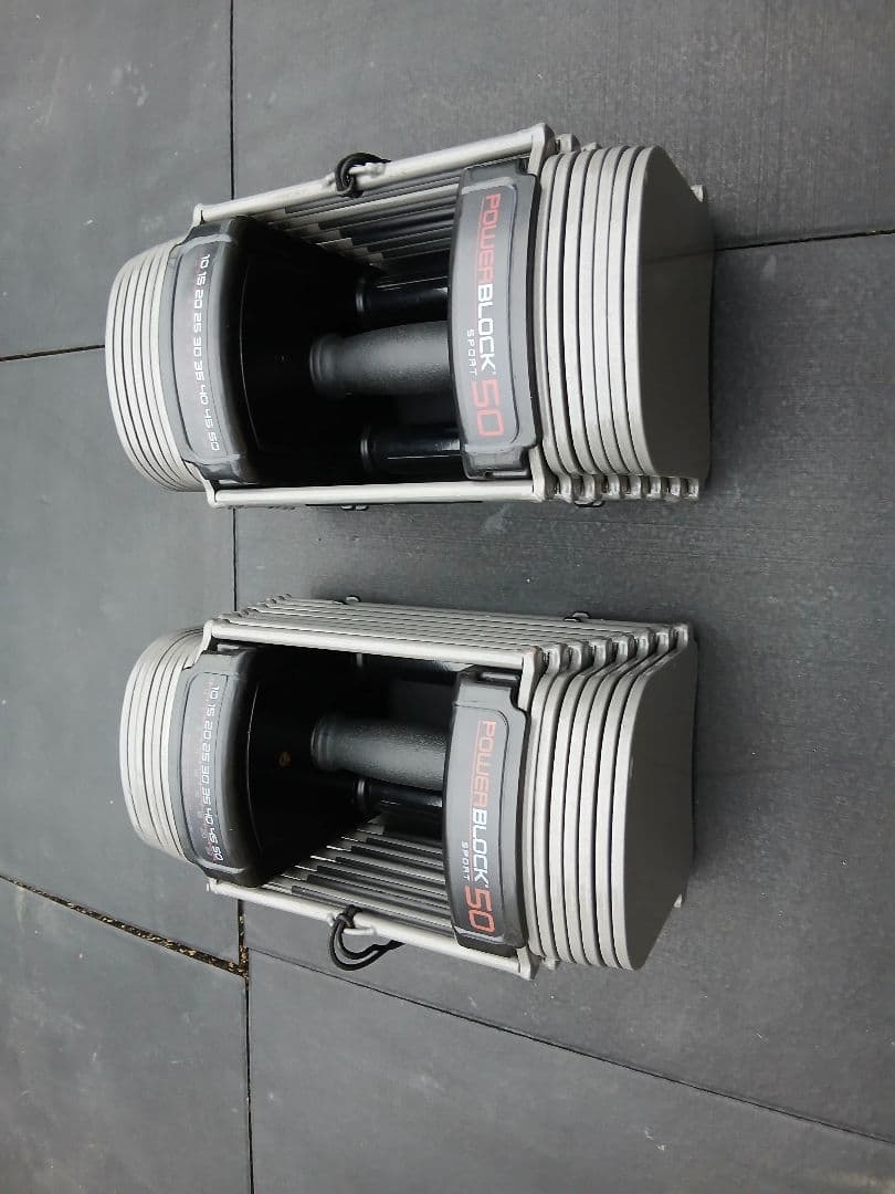 ② POWER BLOCK SP50パワーブロック ダンベル23kg × 1個