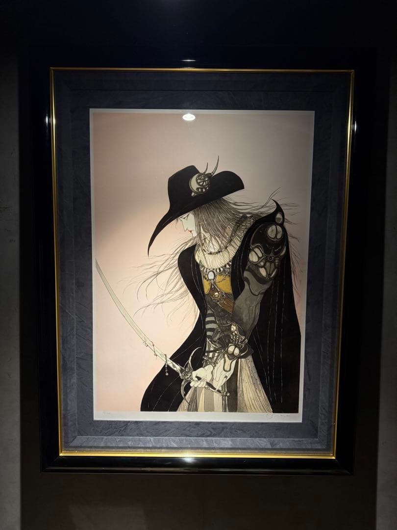 天野喜孝【夢なりし】シルクスクリーン