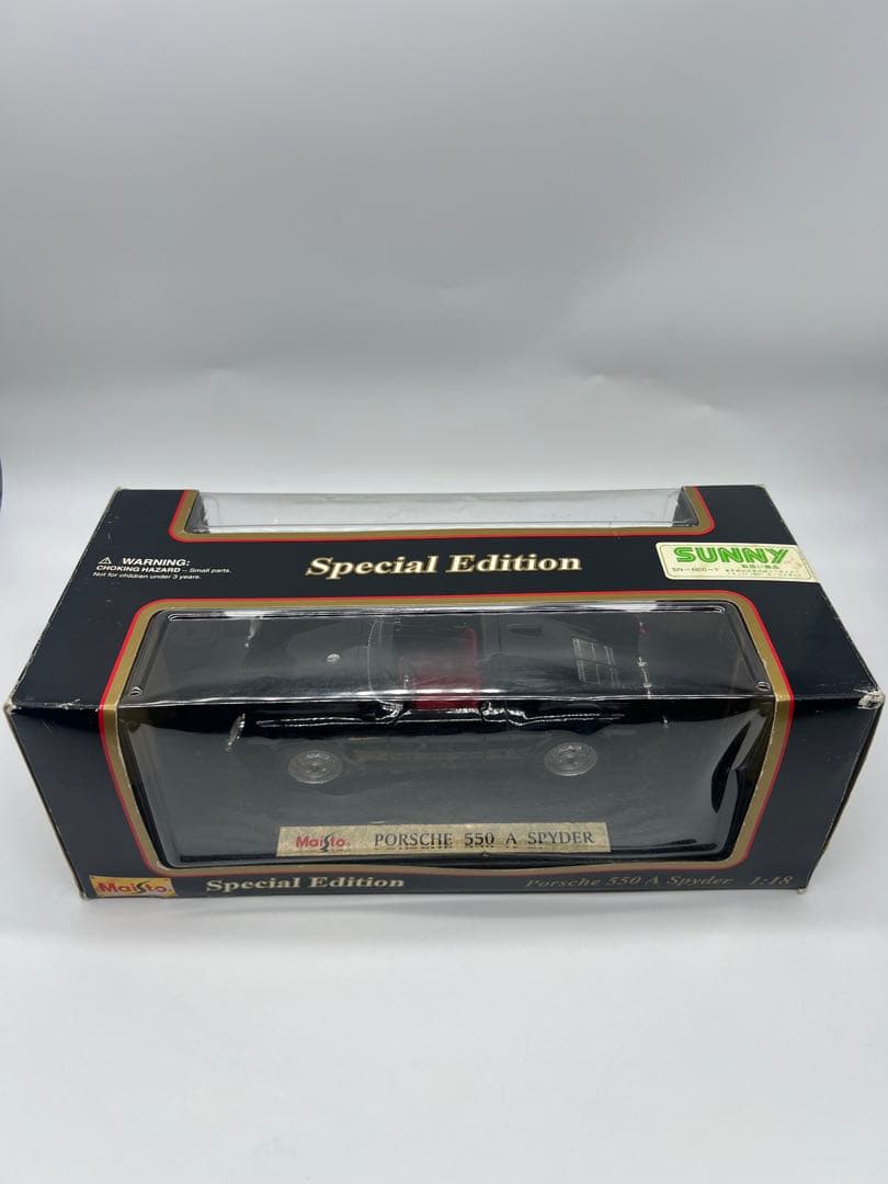 No288 ミニカー1/18箱あり PORSCHE 550 A SPYDER