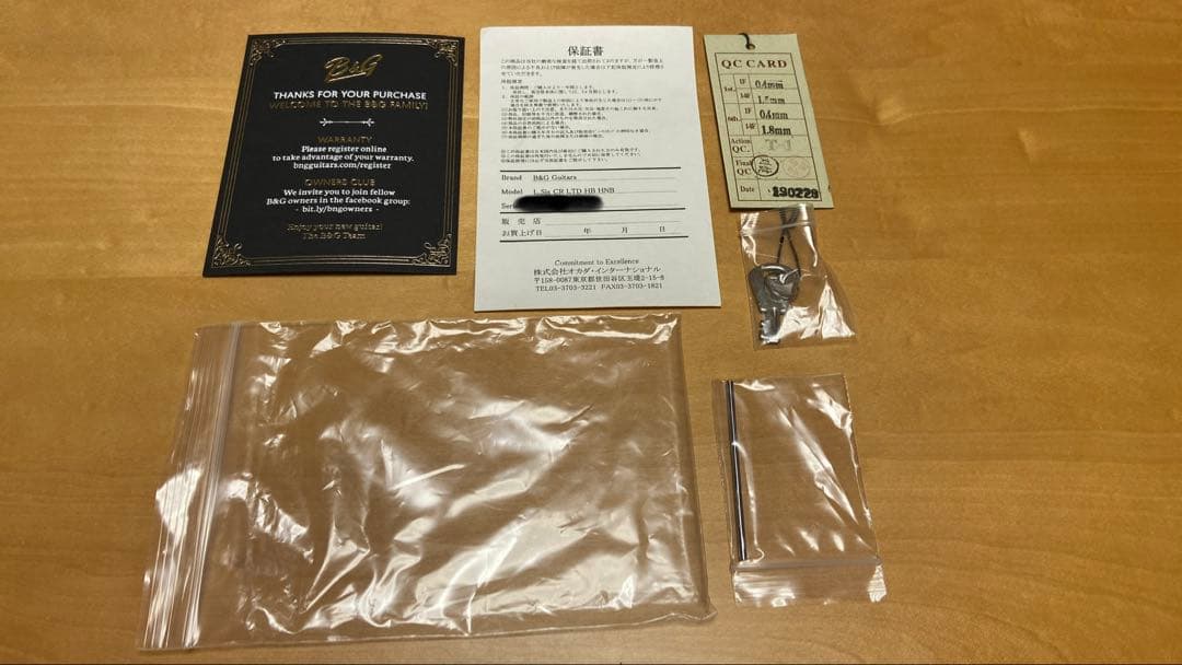 ギター B&G GUITARS LITTLE SISTER CROSSROADS