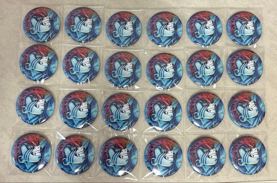 鬼滅の刃 猗窩座 第3弾キービジュアル 缶バッジセット 24個