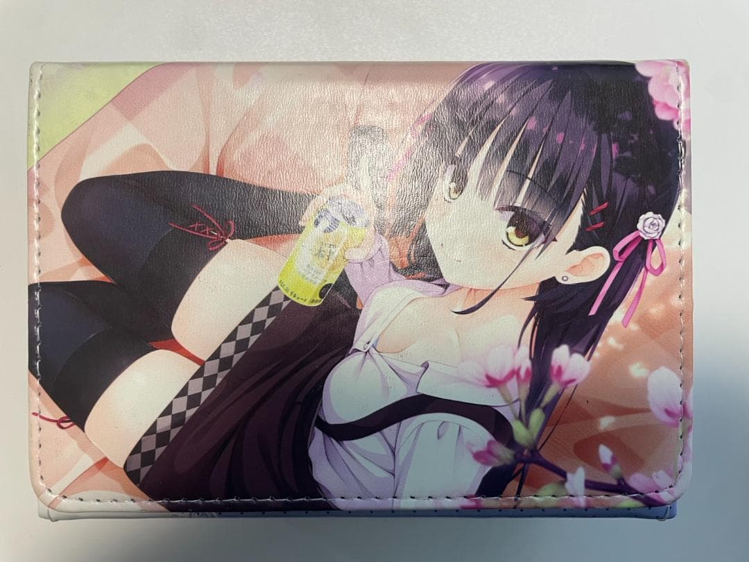 ゆずソフト 合皮製デッキケースW 喫茶ステラと死神の蝶　「四季ナツメ」