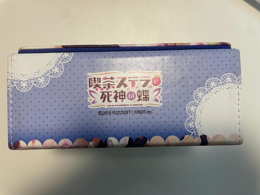 ゆずソフト 合皮製デッキケースW 喫茶ステラと死神の蝶　「四季ナツメ」