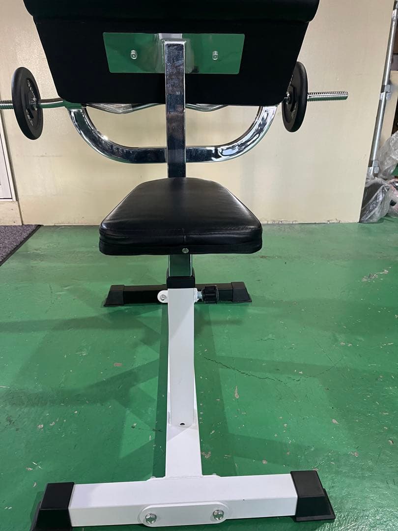 BODY DESIGN アームカールベンチ EZバー付 鳩