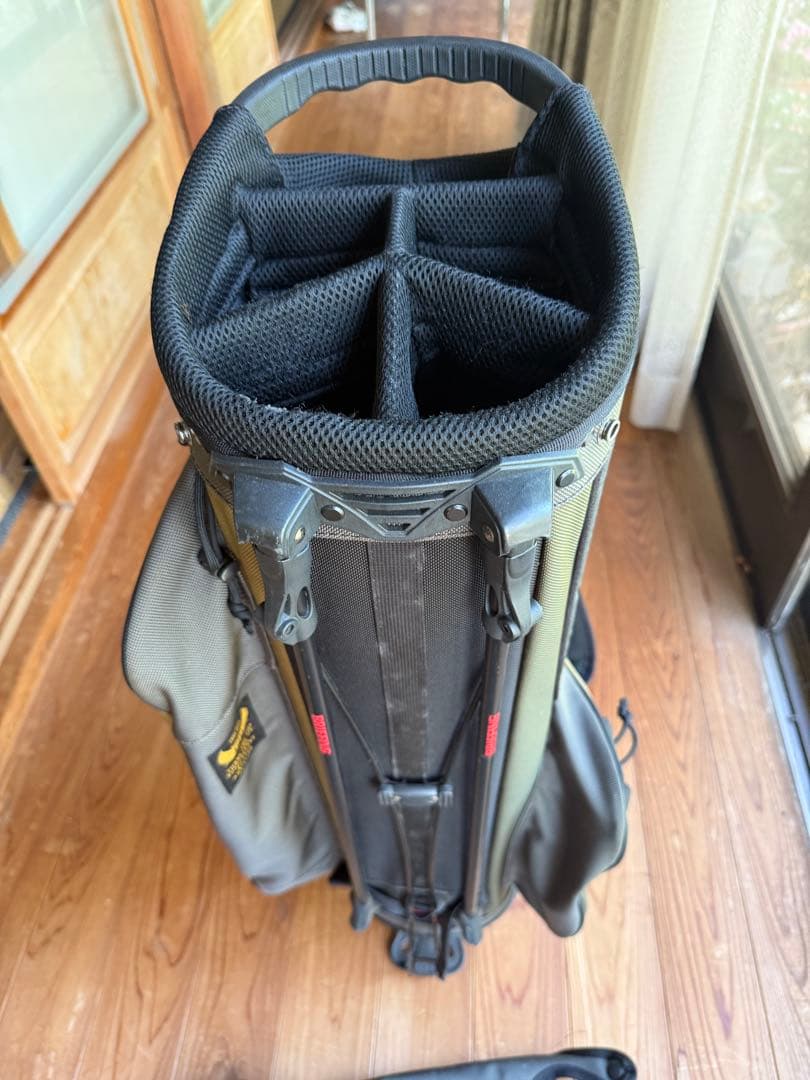 BRIEFING キャディバッグ オリーブ・ブラック限定20周年