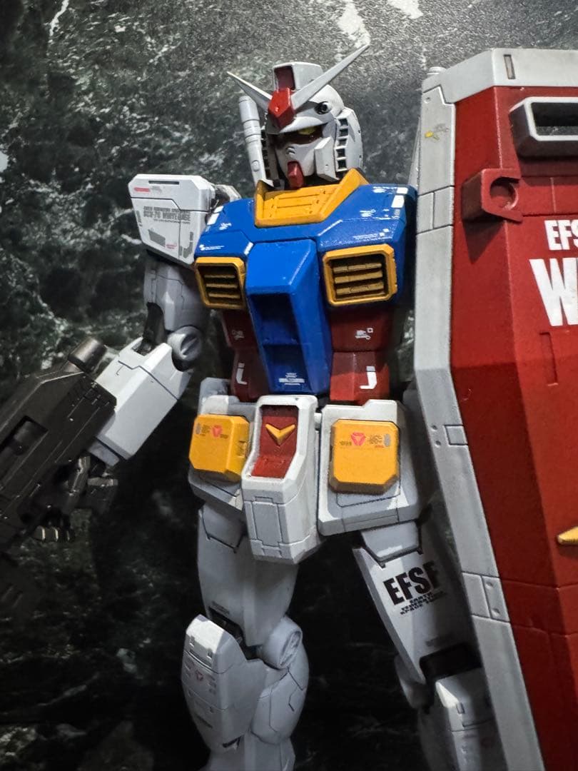 MG ガンダム　 ONE YEAR WAR 塗装完成品　ガンプラ　プラモデル