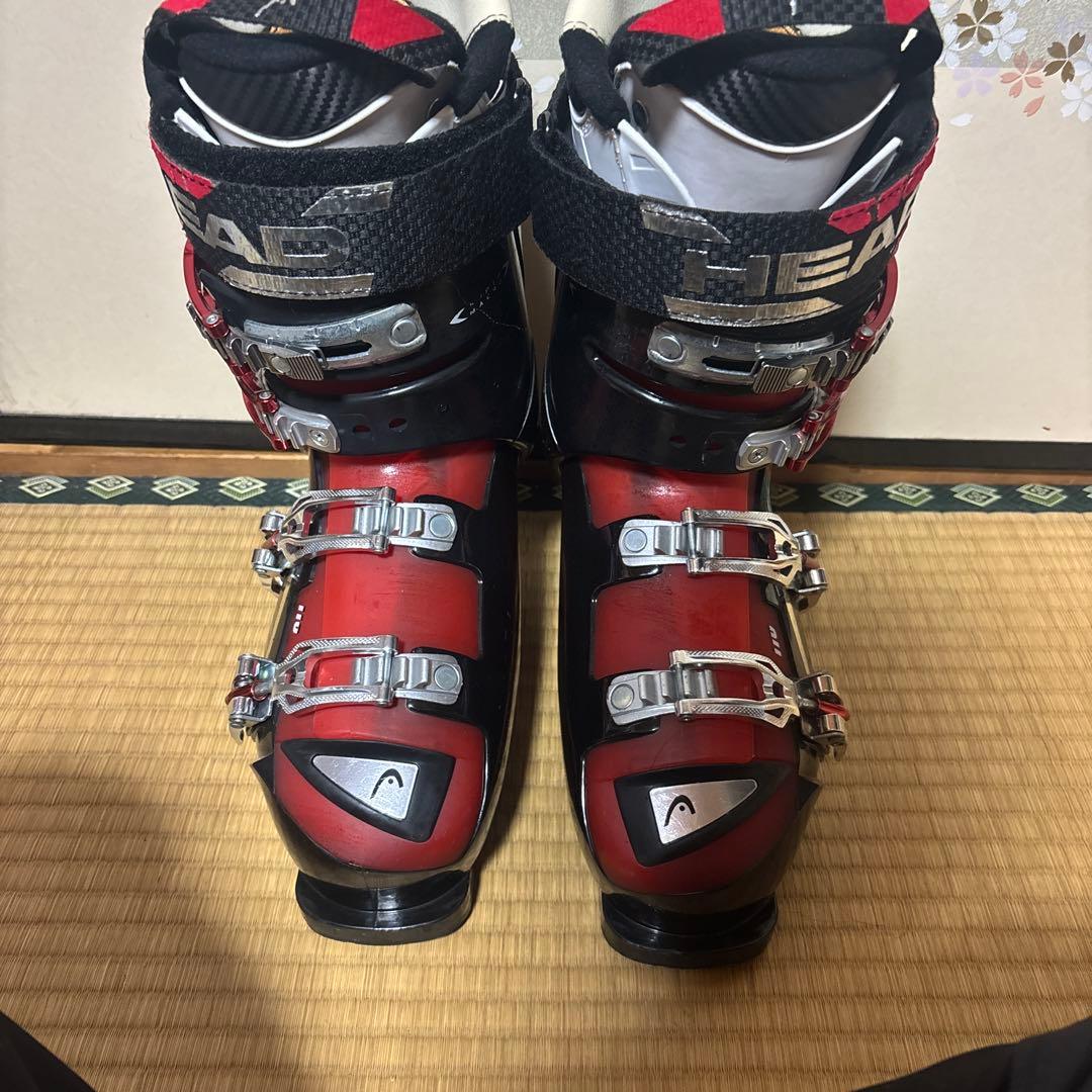 HEAD スキーブーツ レッド/ブラック