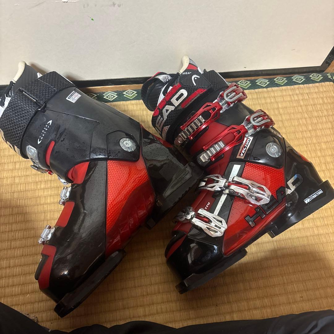 HEAD スキーブーツ レッド/ブラック