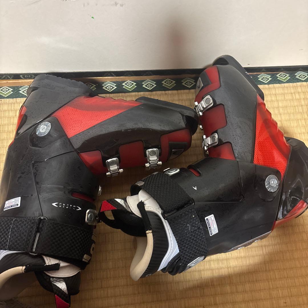 HEAD スキーブーツ レッド/ブラック