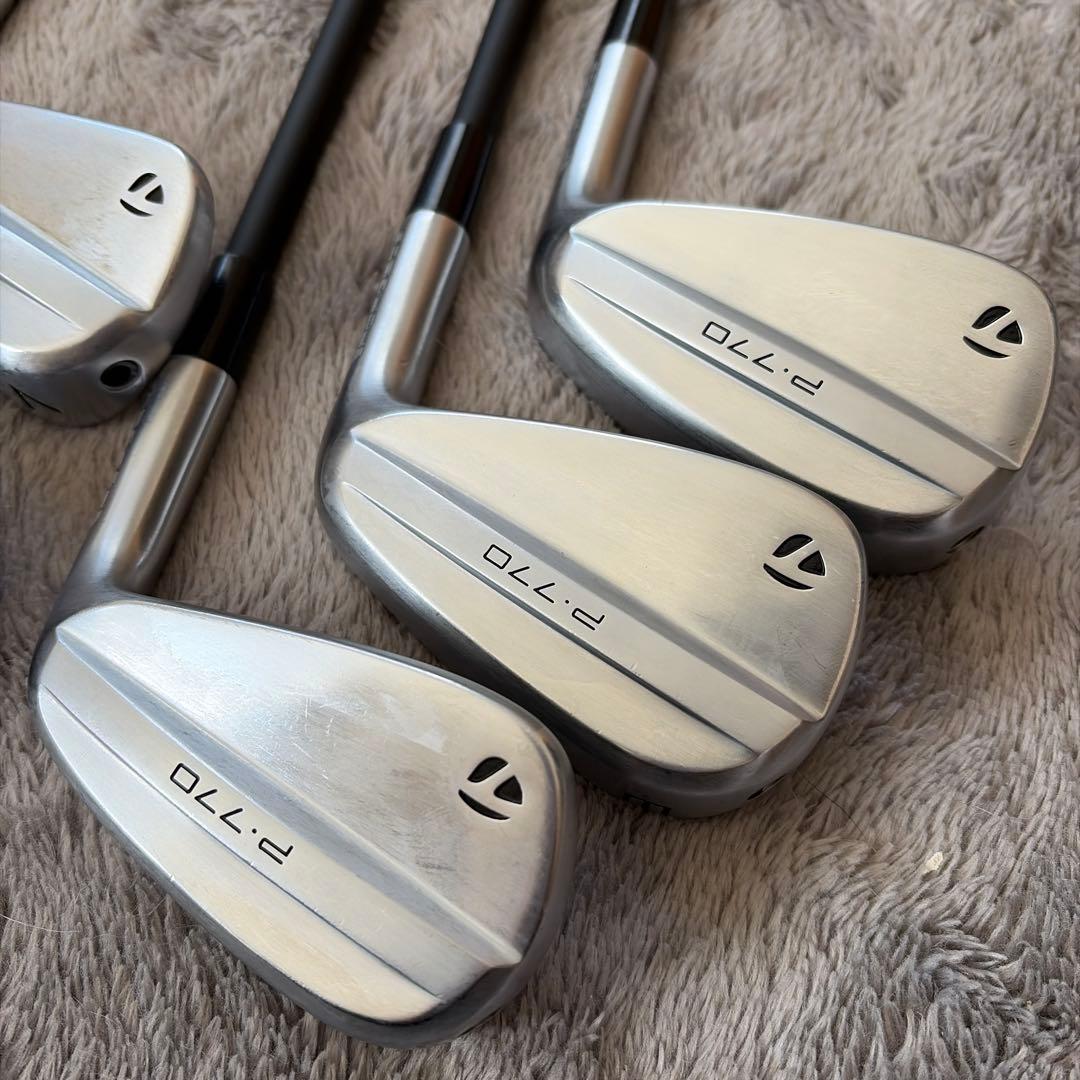 TaylorMade　P770アイアン　５本　TRAVIL IRON85（S)