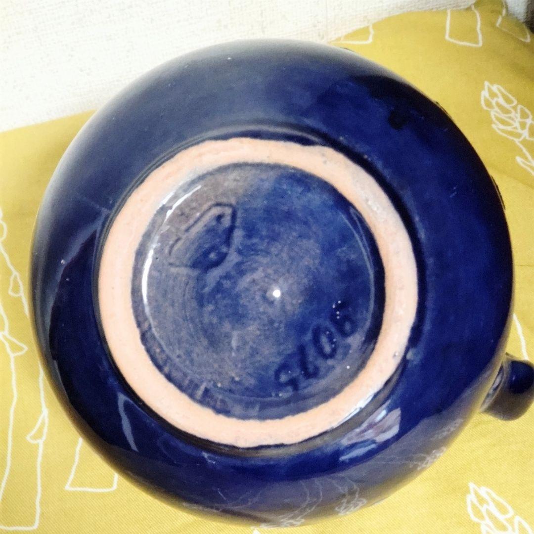 Fat Lava 青色の花瓶