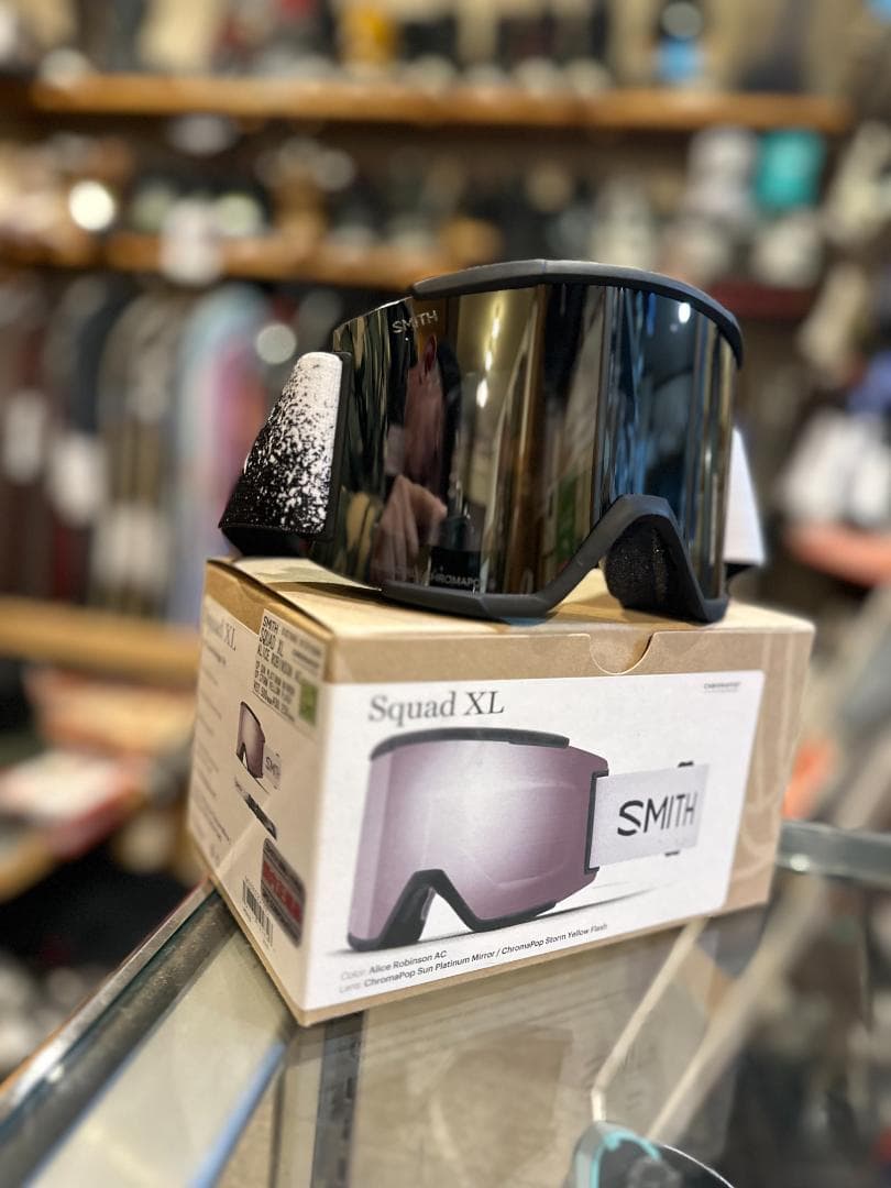 SMITH スミス　Squad XL ゴーグル 新品　スペアレンズ付き