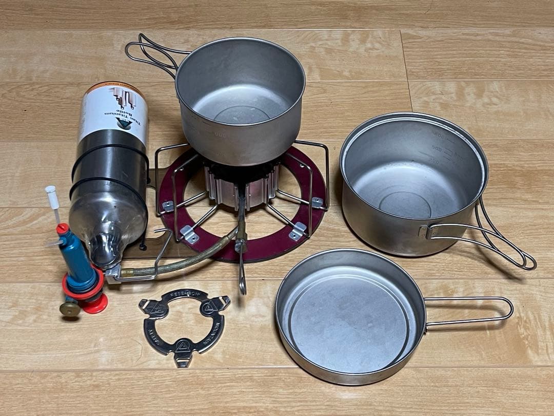 【希少品】 MSRドラゴンフライ・クッカー廃盤セット