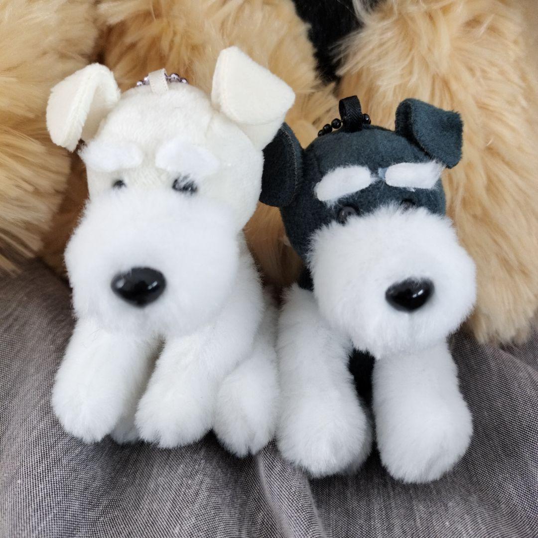 【匿名配送】くったりぬいぐるみ8点セット　くったりシュナウザー　くったりヨーキー