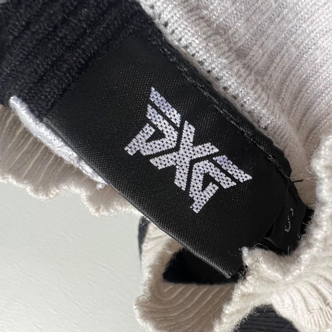 PXG ピーエックスジー　ハイネック　セーター　レディース　ニット　ゴルフ　白黒