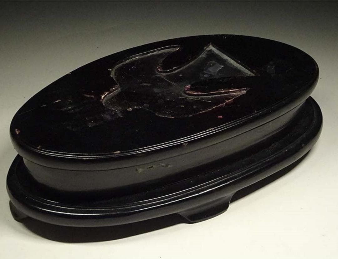 銅製 馬踏飛燕 馬の像 置物 台付き 幅約43cm c08299