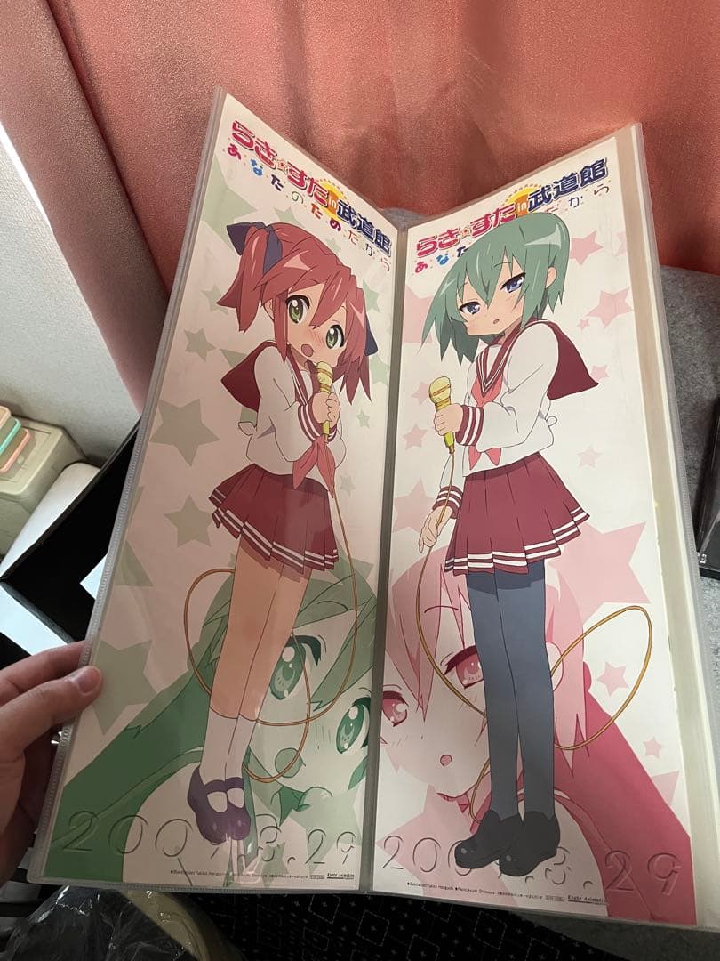 らき⭐︎すた　スティックポスター　武道館　10種セット