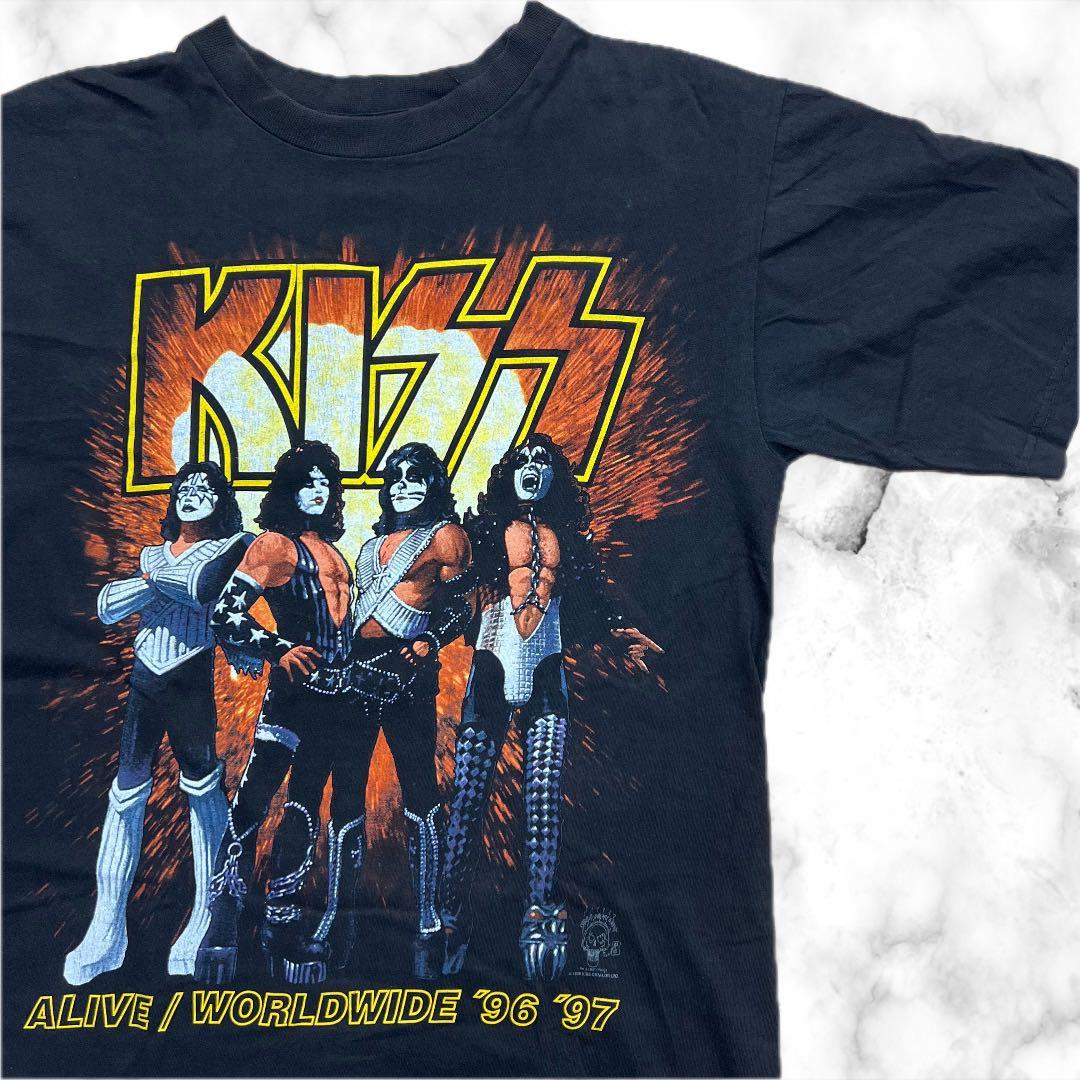 KISS キッス 両面プリント Alive / Worldwide 96 97