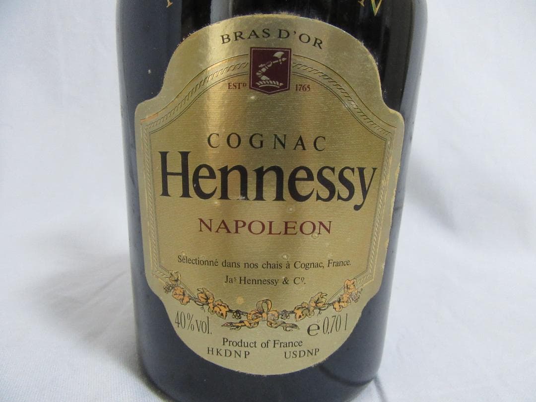 【未開栓】ブランデー Hennessy Napoleon コニャック 40%