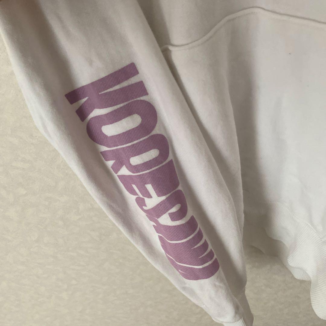 コレサワ　パーカー　白　M れ子ちゃん