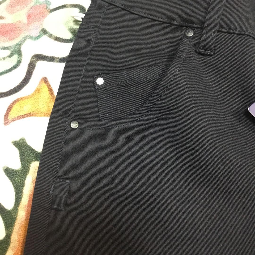 PG 89 レディース スリムフィットパンツ 黒 新品　サイズ00