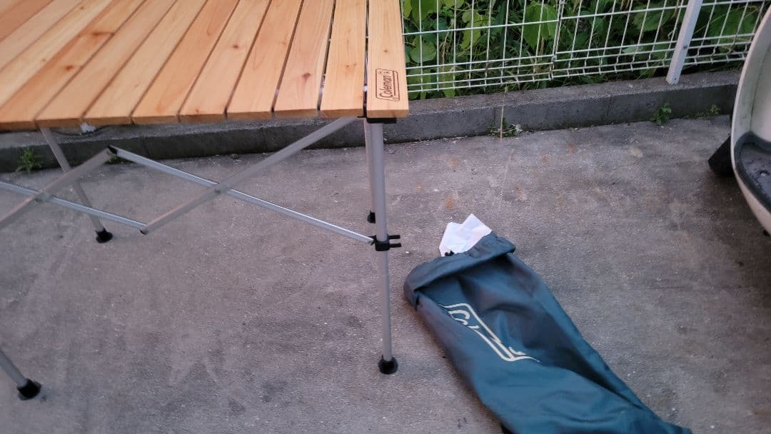 コールマン ナチュラルウッドロールテーブル/90