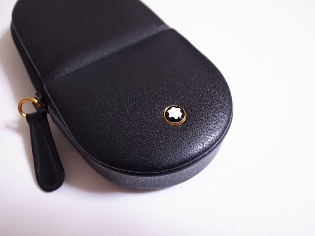 Montblanc モンブラン　革製　ペンケース　ペンポーチ　ボエム用　3本差