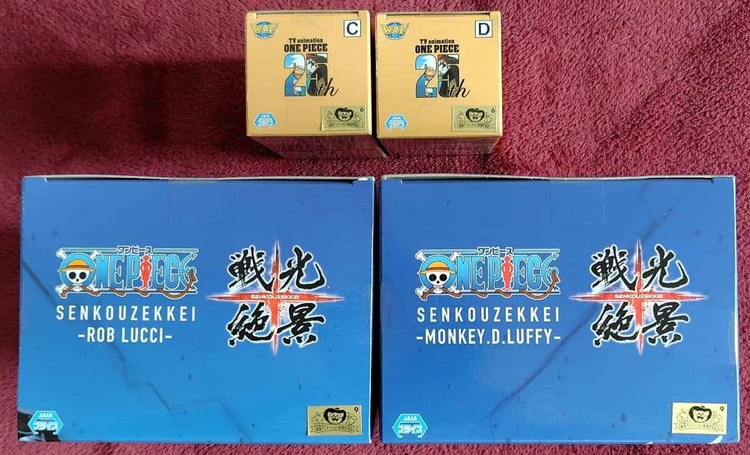 ワンピース、ロブ・ルッチ、モンキー・D・ルフィ、戦光絶景、ワーコレ、フィギュア、