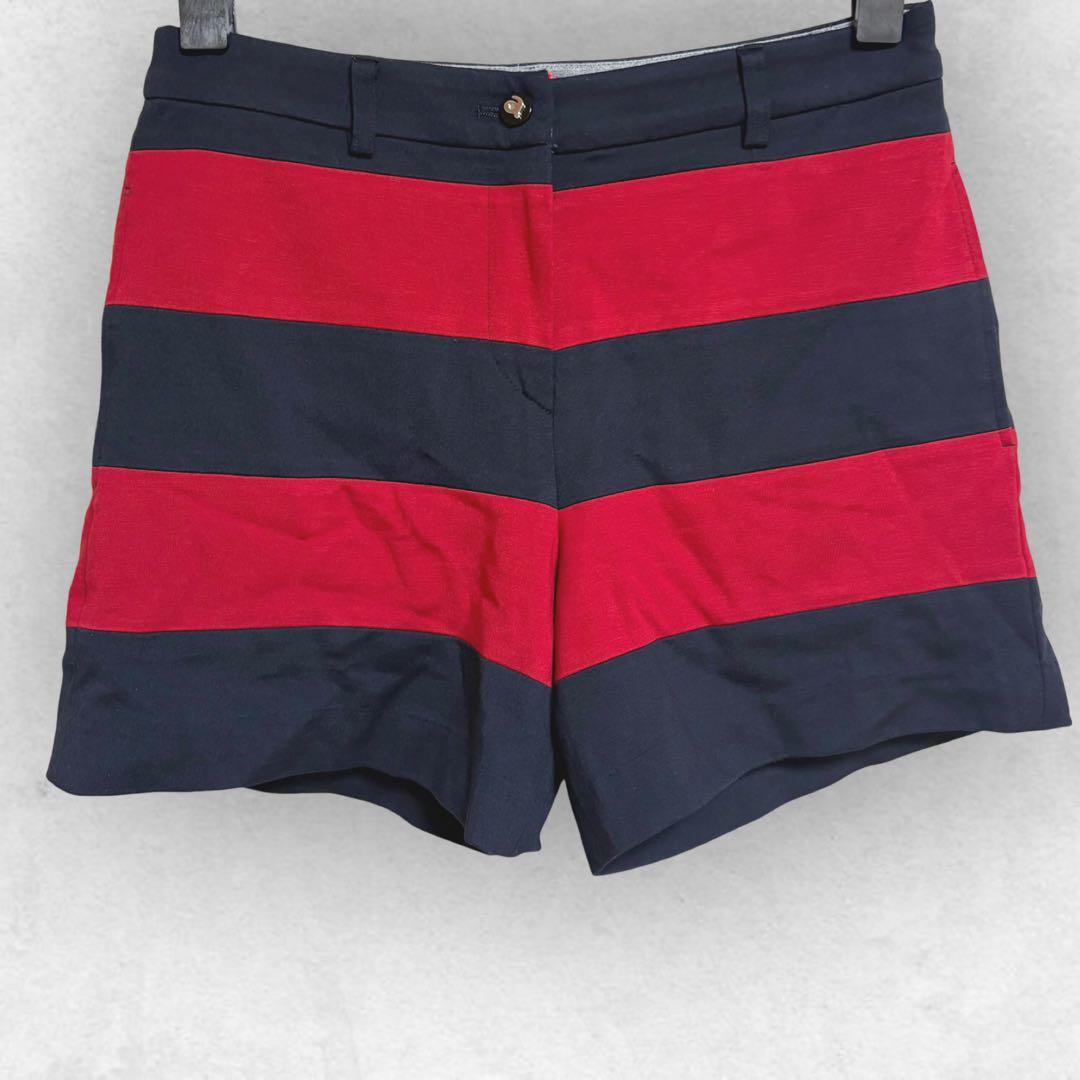 アルチビオ archivio ゴルフ ウェア ショートパンツ ボーダー 38