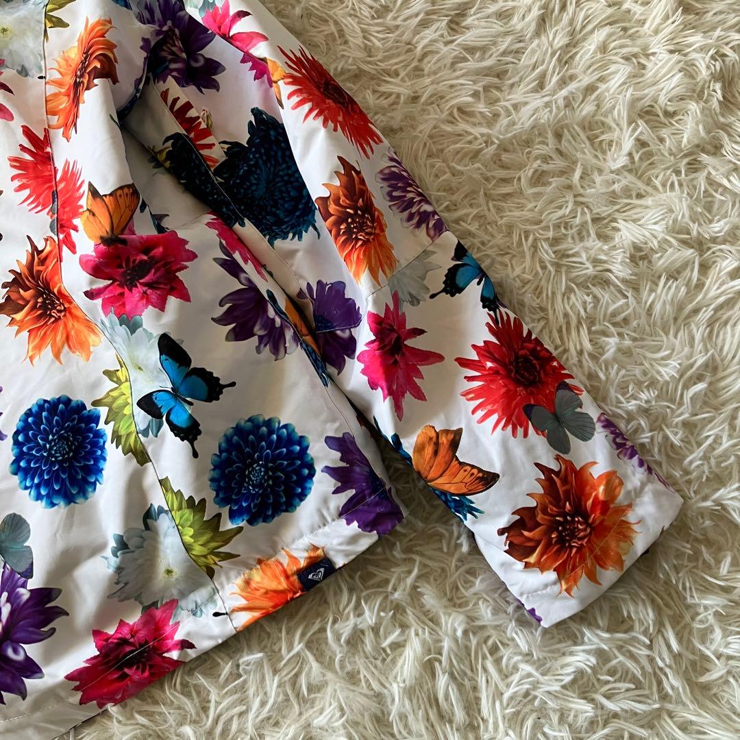 #1i✨ROXY ロキシー✨蜷川実花 花柄スノボウェア ジャケット レディースL