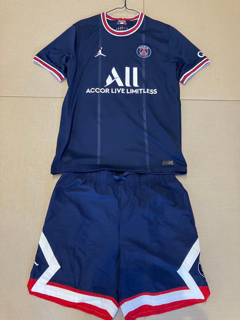 正規品　PSGパリサンジェルマン　メッシ ユニフォーム　パンツ　上下セット