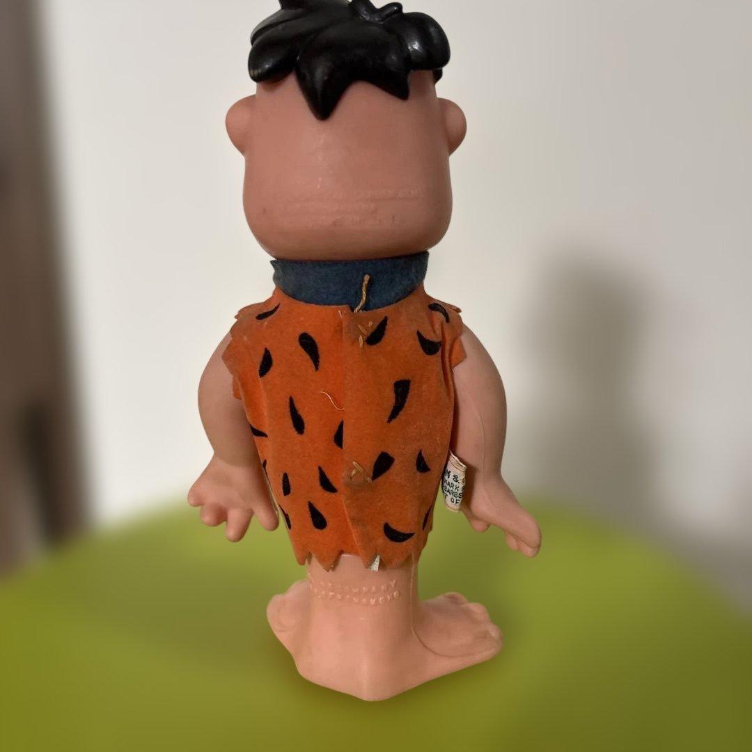 【稀少】70年代 フリントストーン フレッド ソフビ フィギュア DAKIN