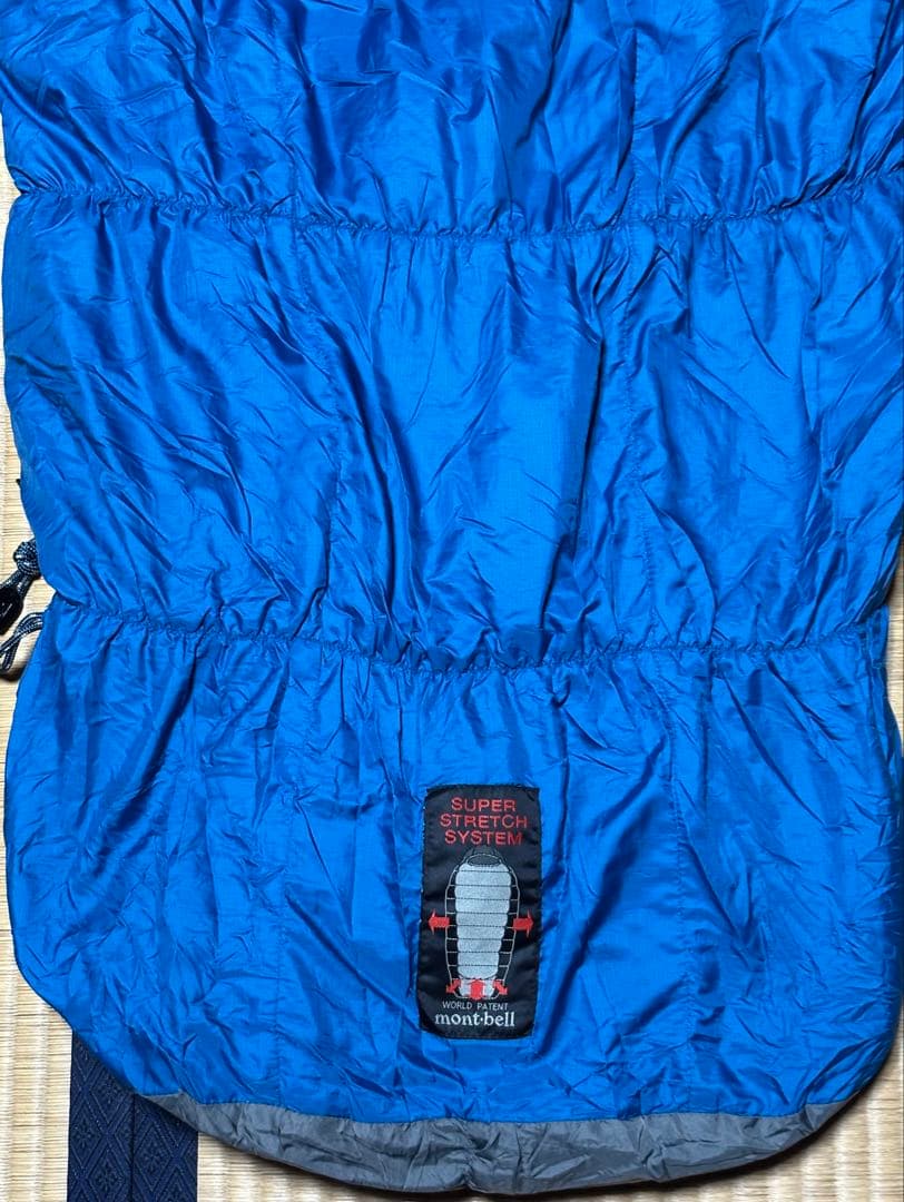 モンベル ダウンハガー #4 寝袋 シュラフ スーパーストレッチ