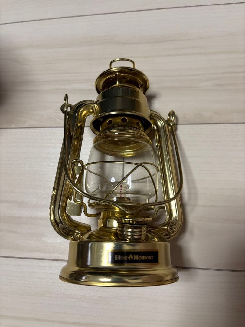 Blue Moment 真鍮 ランタン セット