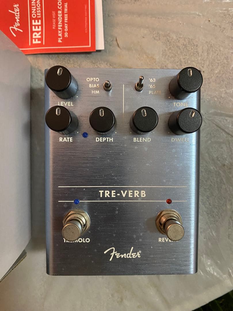 Fender TRE-VERB ギターエフェクター