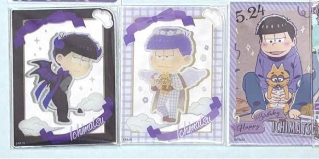 おそ松さん 松野一松 アクリルスタンド セット